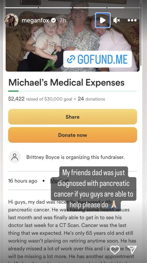 michael's medical expenses gofundme